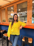 Sunburst Yellow Hakoba Shirt