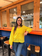Sunburst Yellow Hakoba Shirt