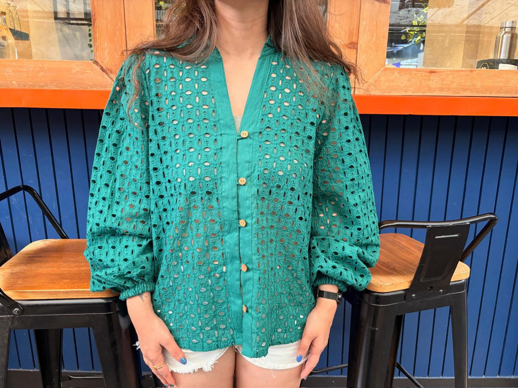 Emerald Hakoba Shirt