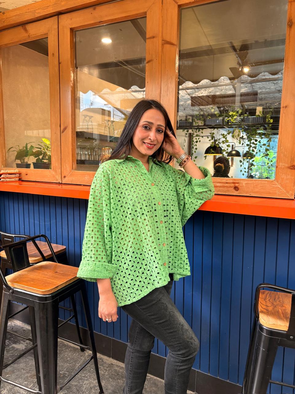 Lime Hakoba Shirt