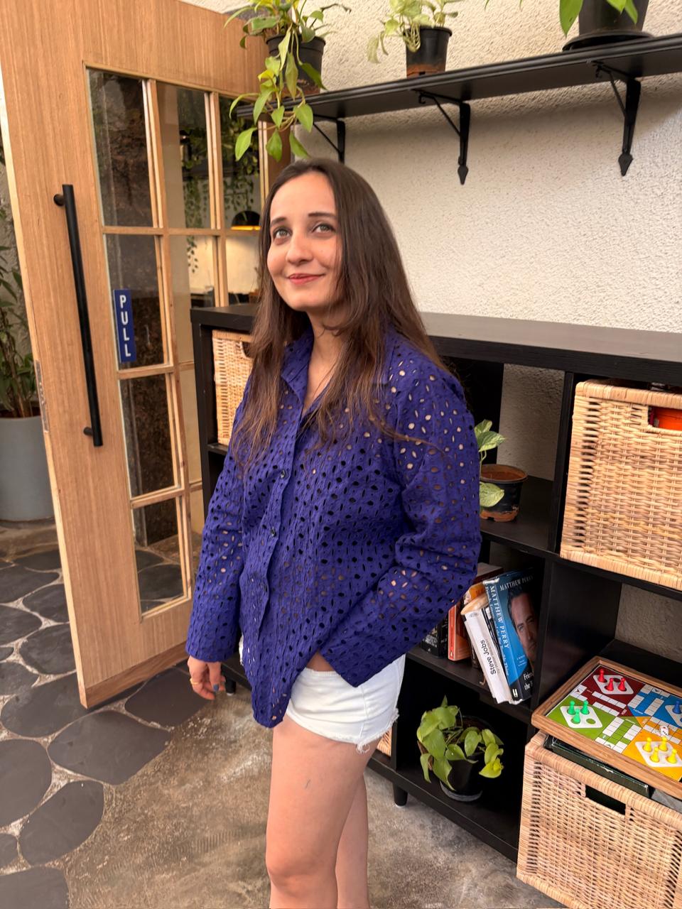 Indigo Hakoba Shirt