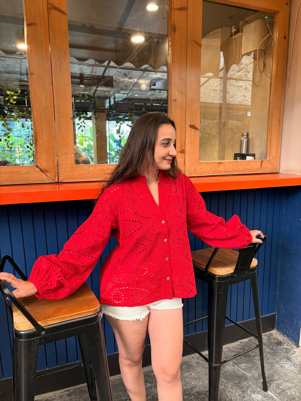 Red Hakoba Shirt