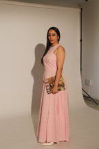Blush Pink Eyelet Co-ord Set