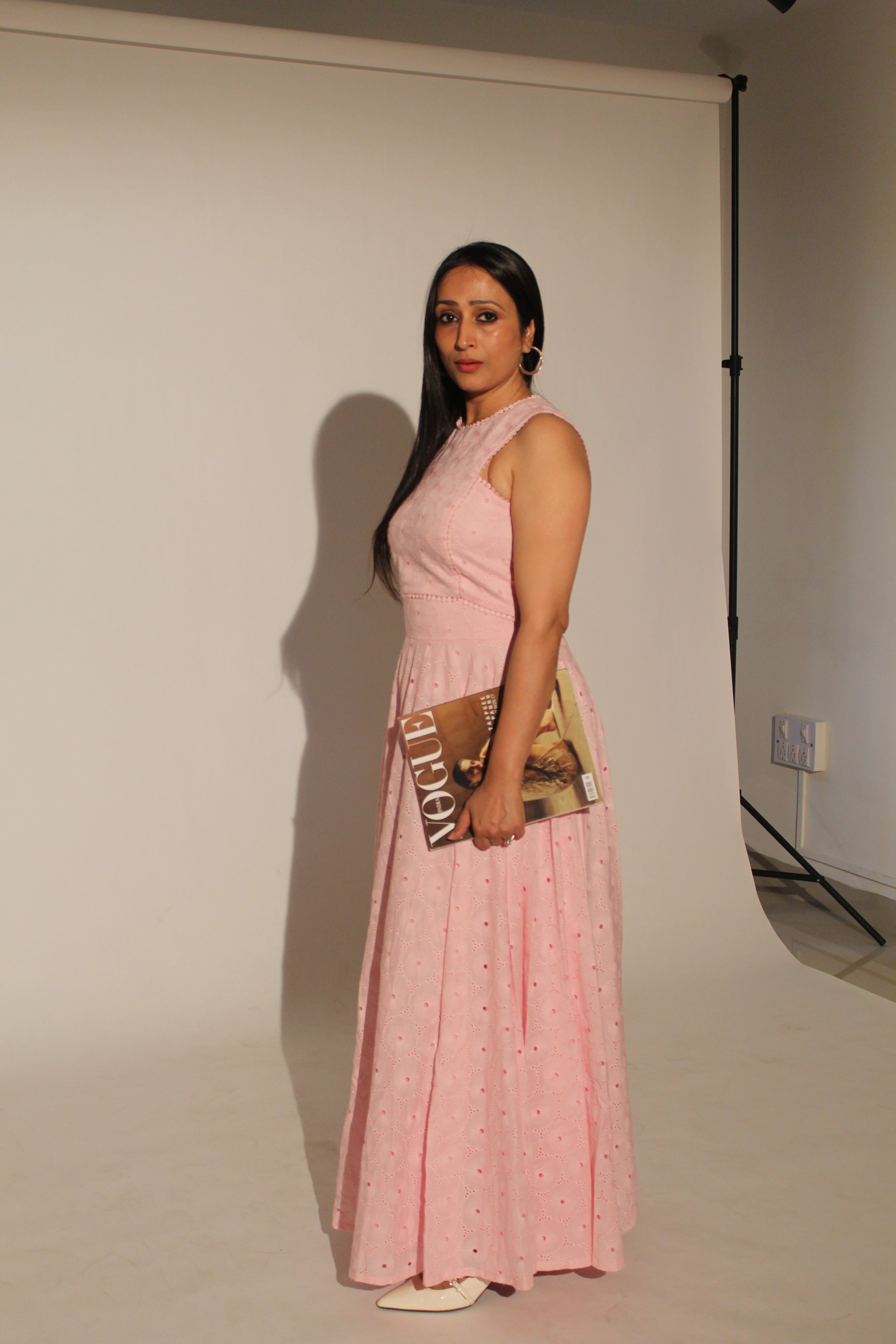 Blush Pink Eyelet Co-ord Set