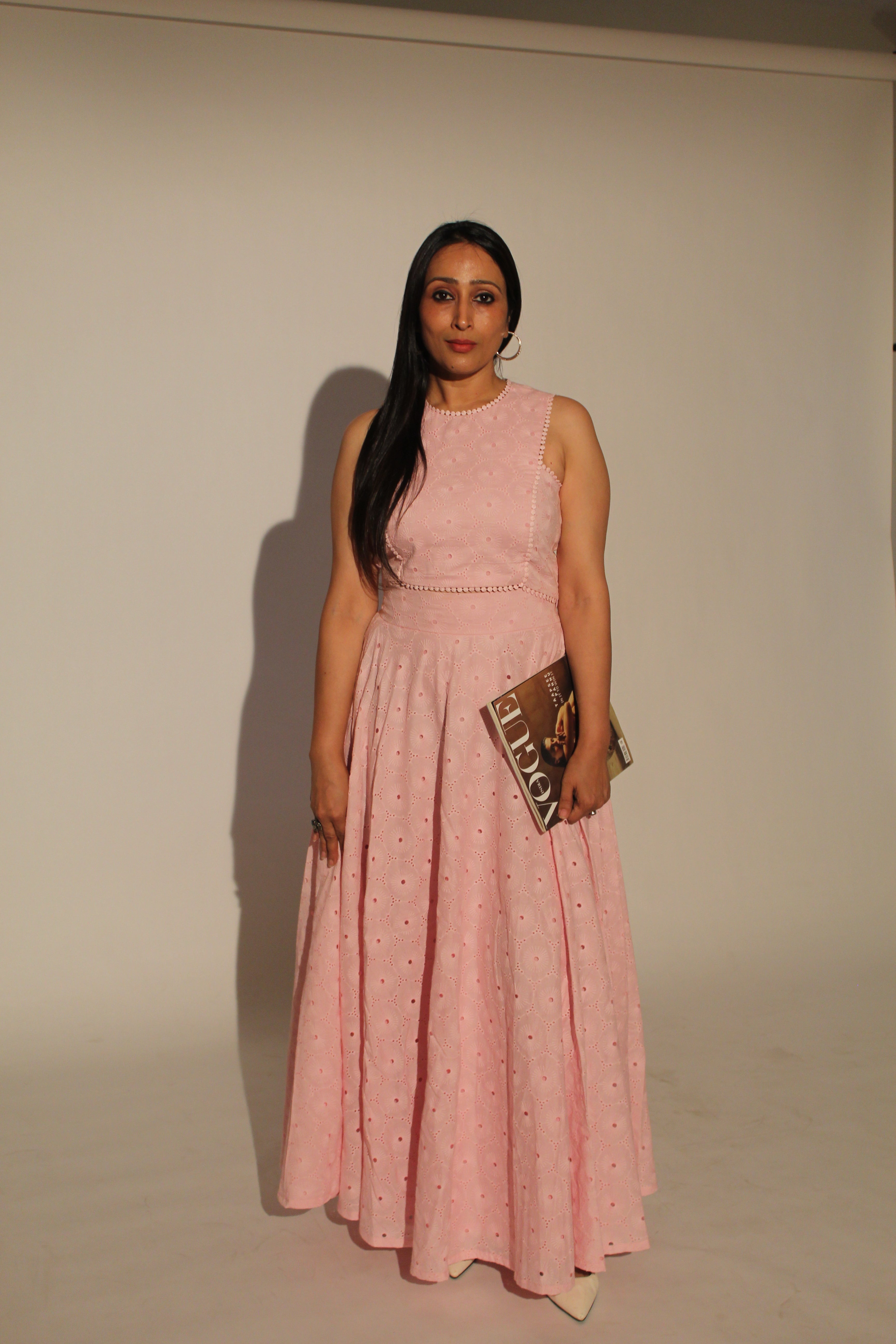 Blush Pink Eyelet Co-ord Set