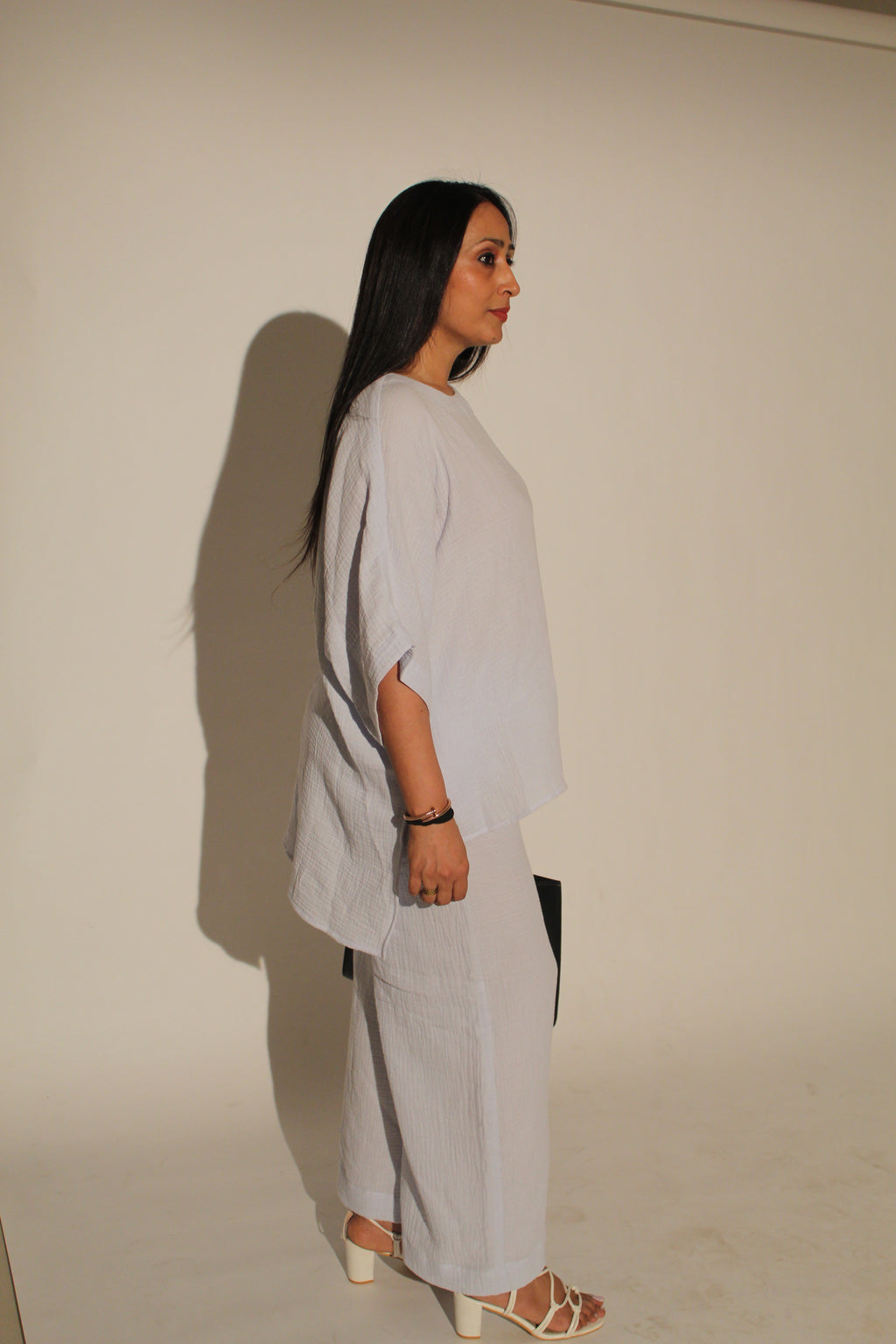 Powder Blue Relaxed Co-Ord Set