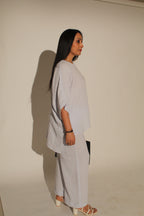 Powder Blue Relaxed Co-Ord Set