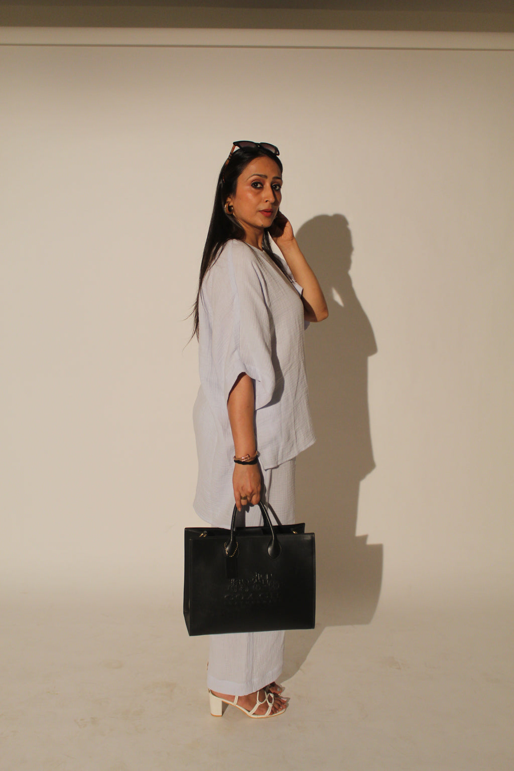Powder Blue Relaxed Co-Ord Set