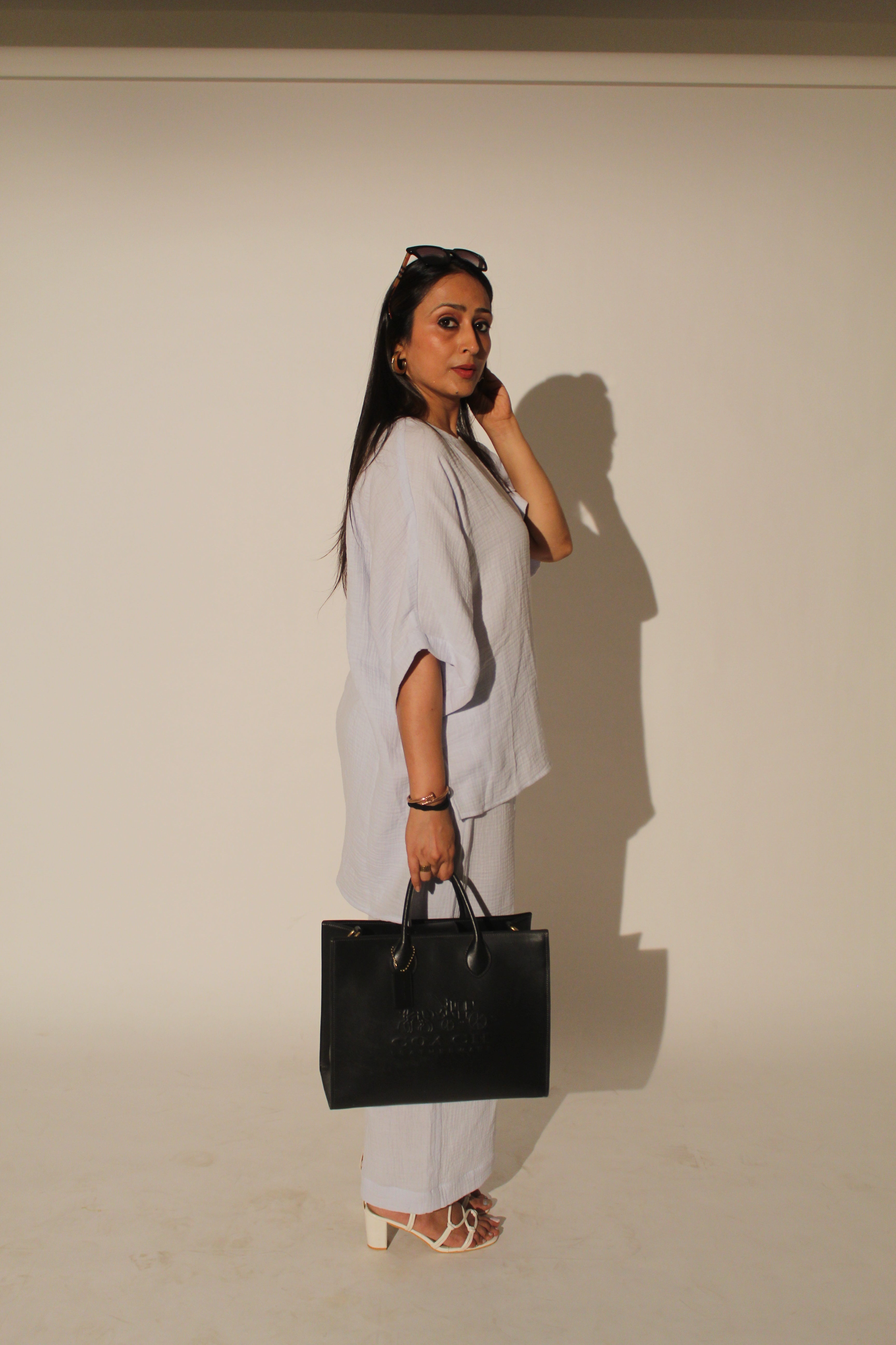 Powder Blue Relaxed Co-Ord Set