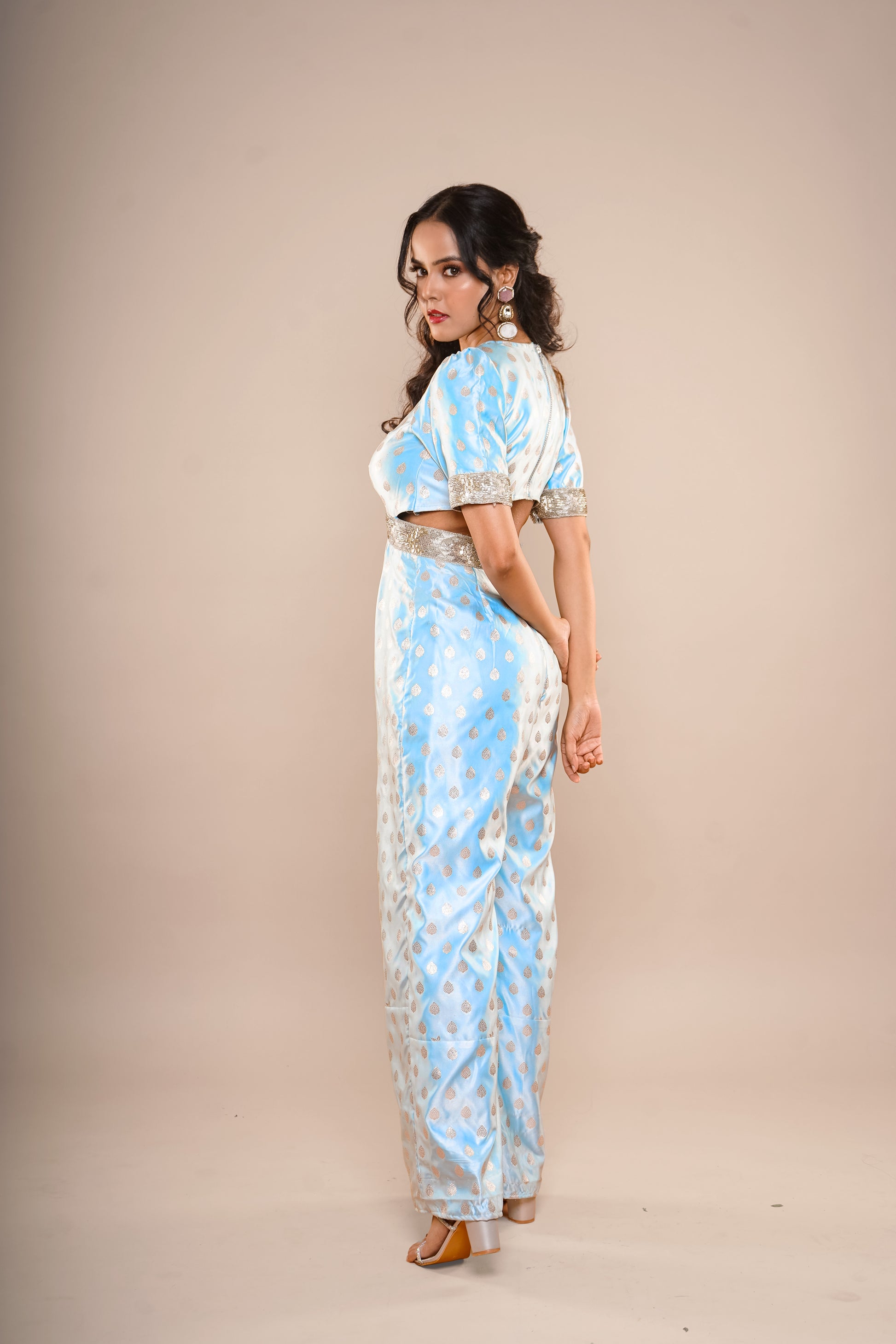 Sky Blue Jumpsuit