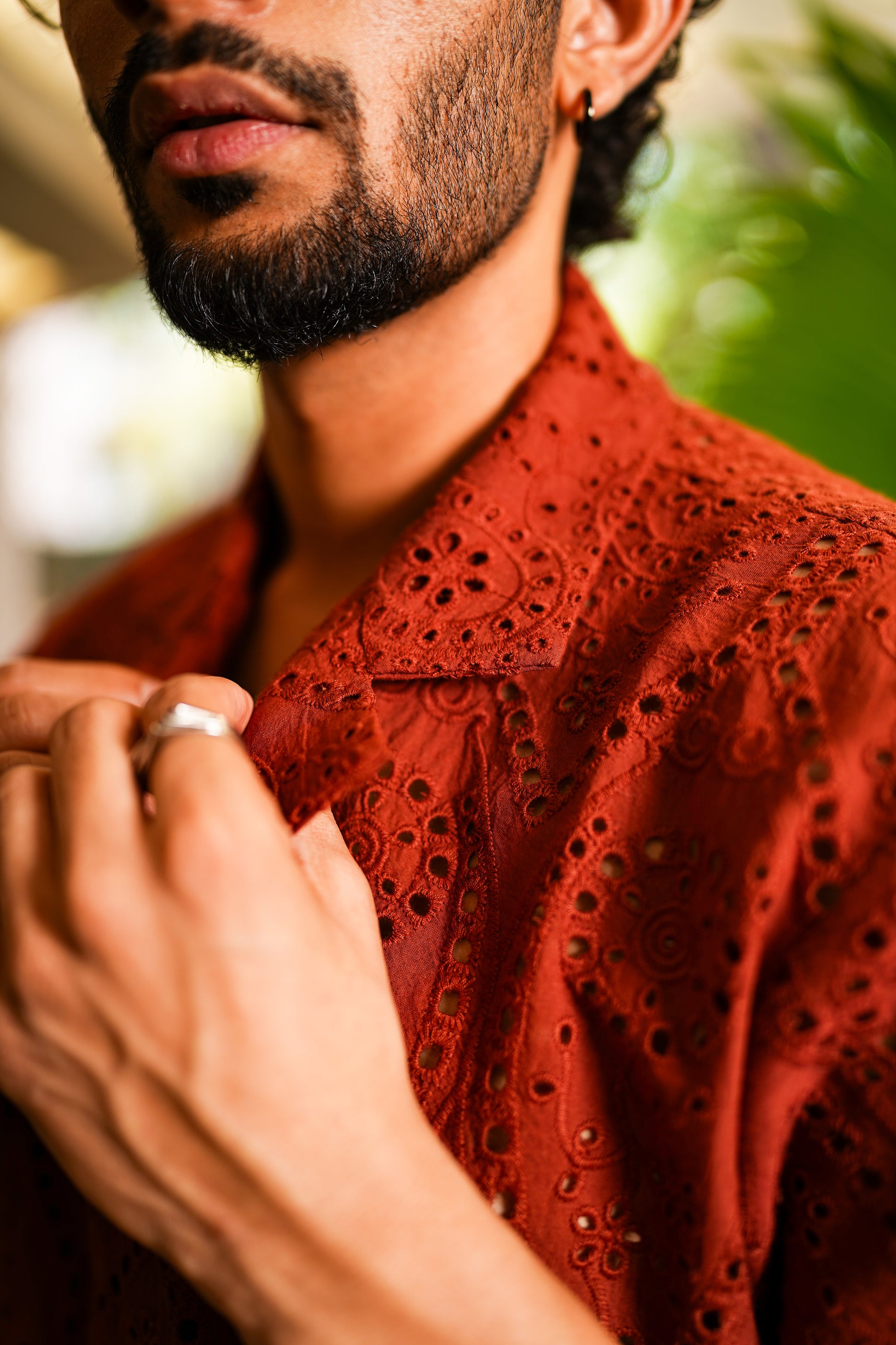 Rust Colour Shirt and Pant Men's
