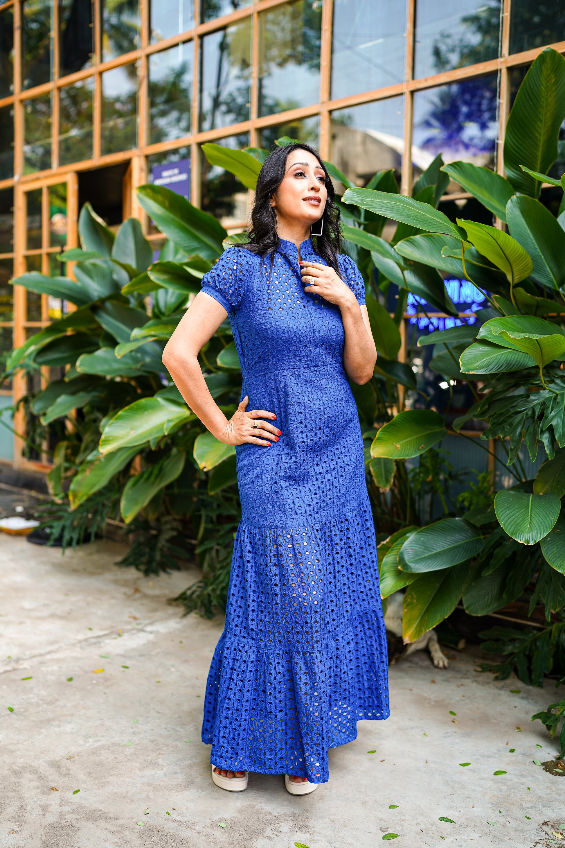 Royal Blue Long Dress