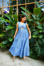 Denim Blue Long Dress